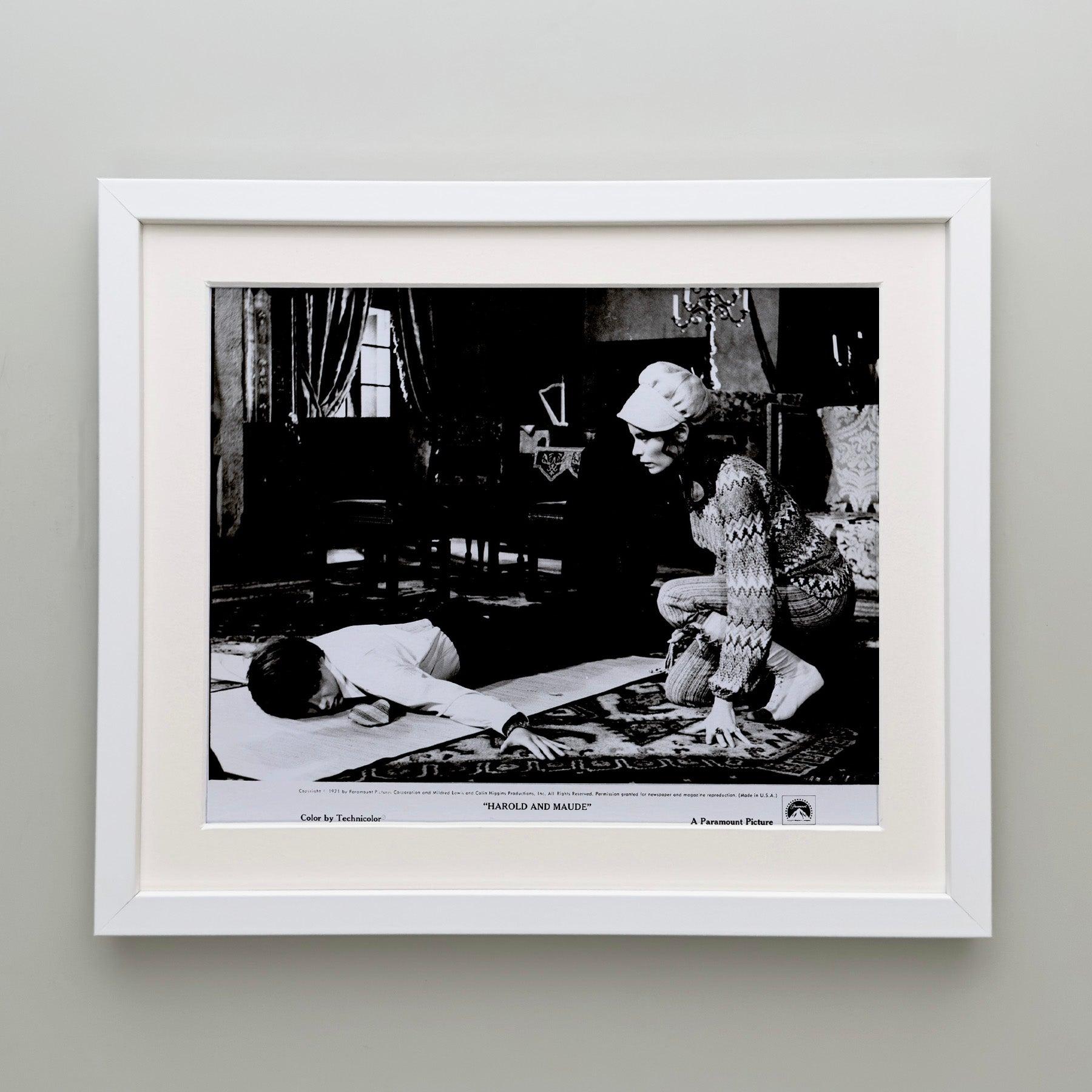 Harold und Maude (1971) Presse-Werbebild - gerahmt im Zustand „Hervorragend“ im Angebot in Bath, Somerset