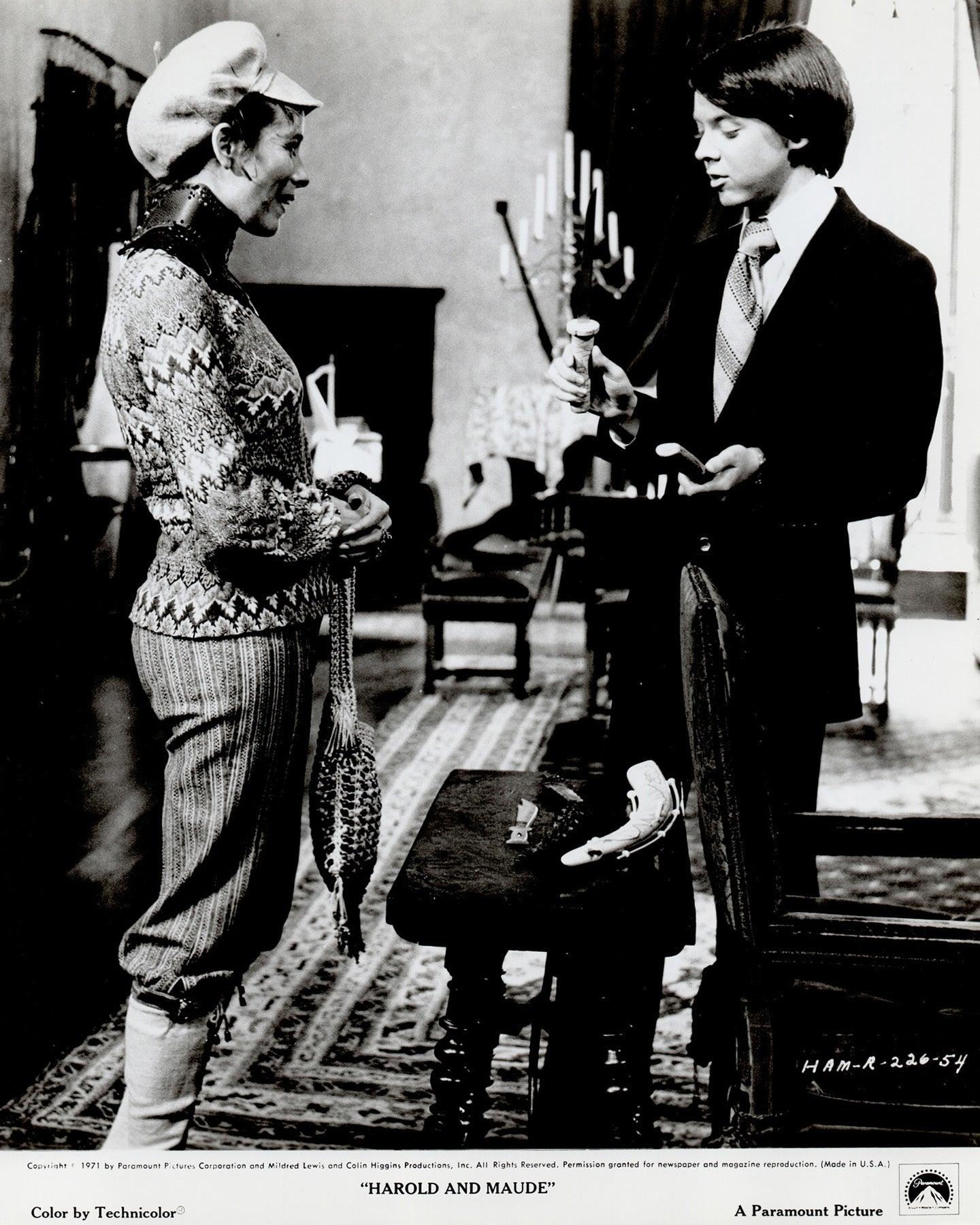 Legno Harold e Maude (1971) Foto pubblicitaria - Incorniciata in vendita