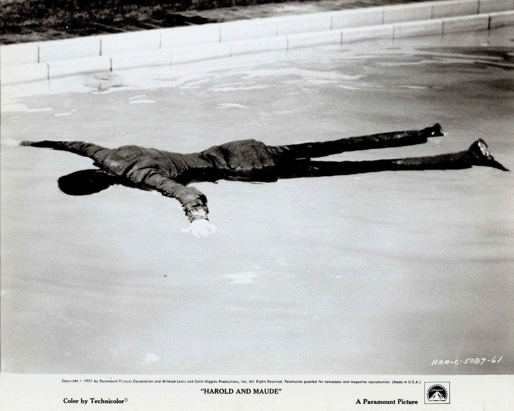 Harold und Maude (1971) Presse-Werbebild - gerahmt (Holz) im Angebot