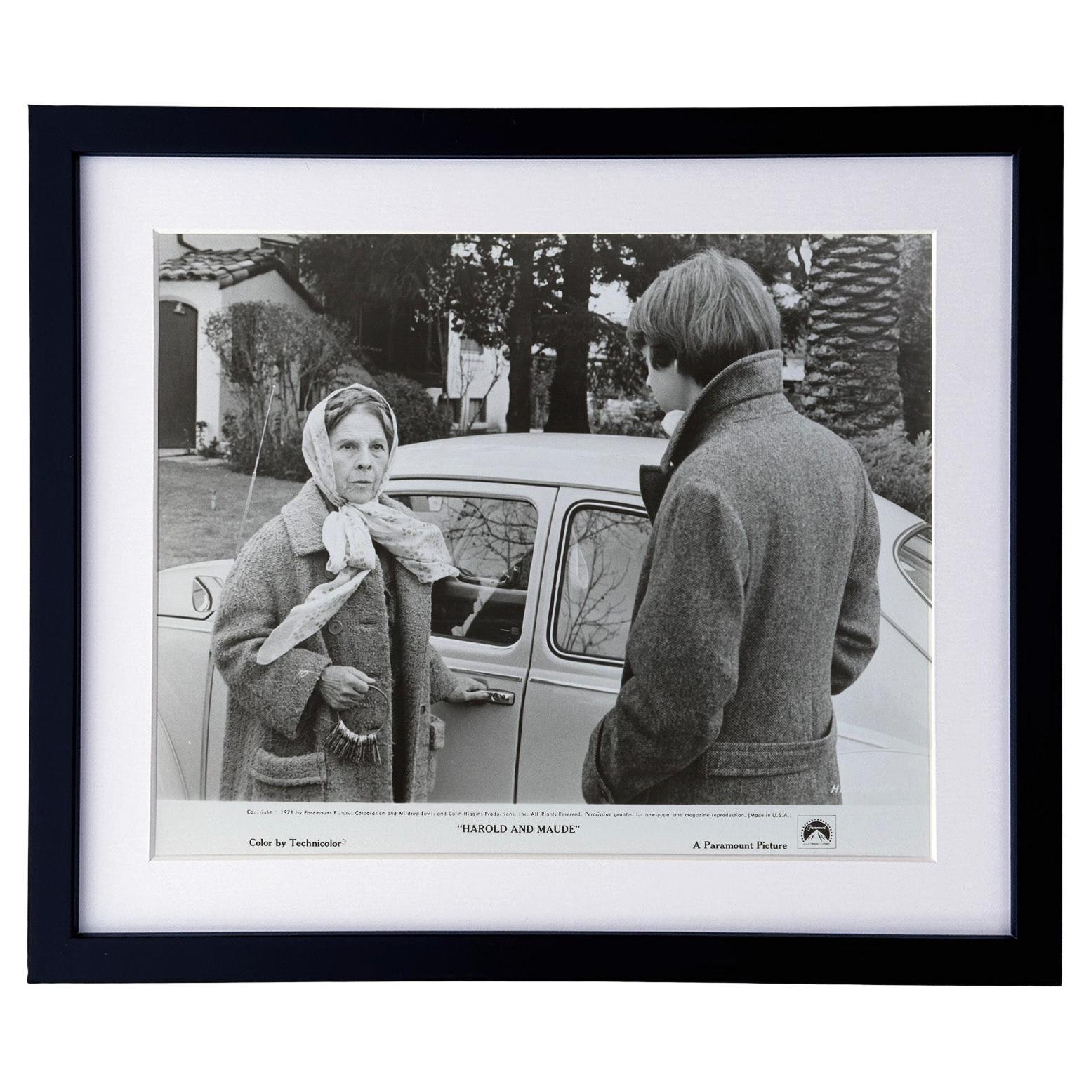 Harold y Maude (1971) Fotograma publicitario - Enmarcado