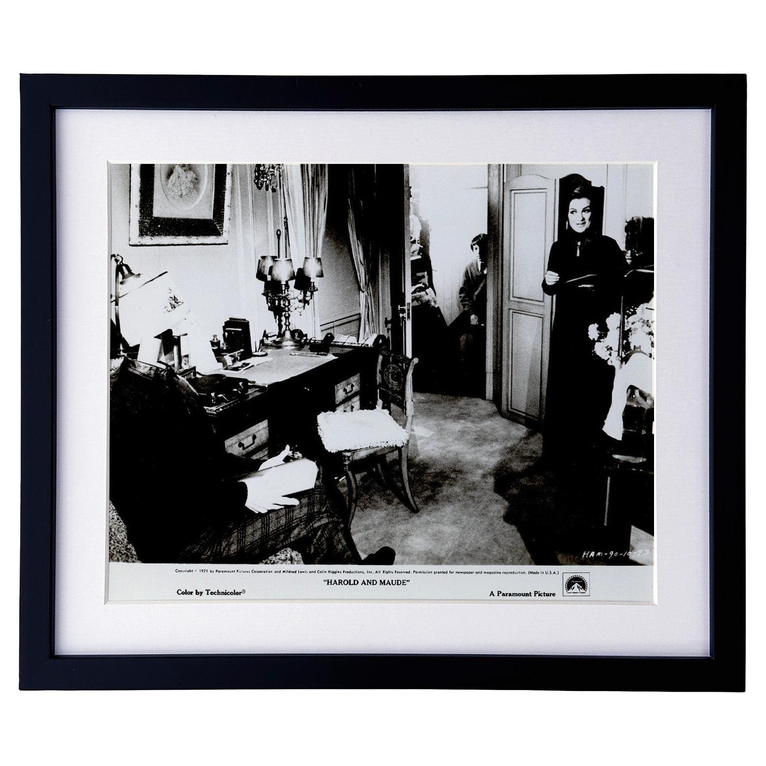 Harold und Maude (1971) Presse-Werbebild - gerahmt