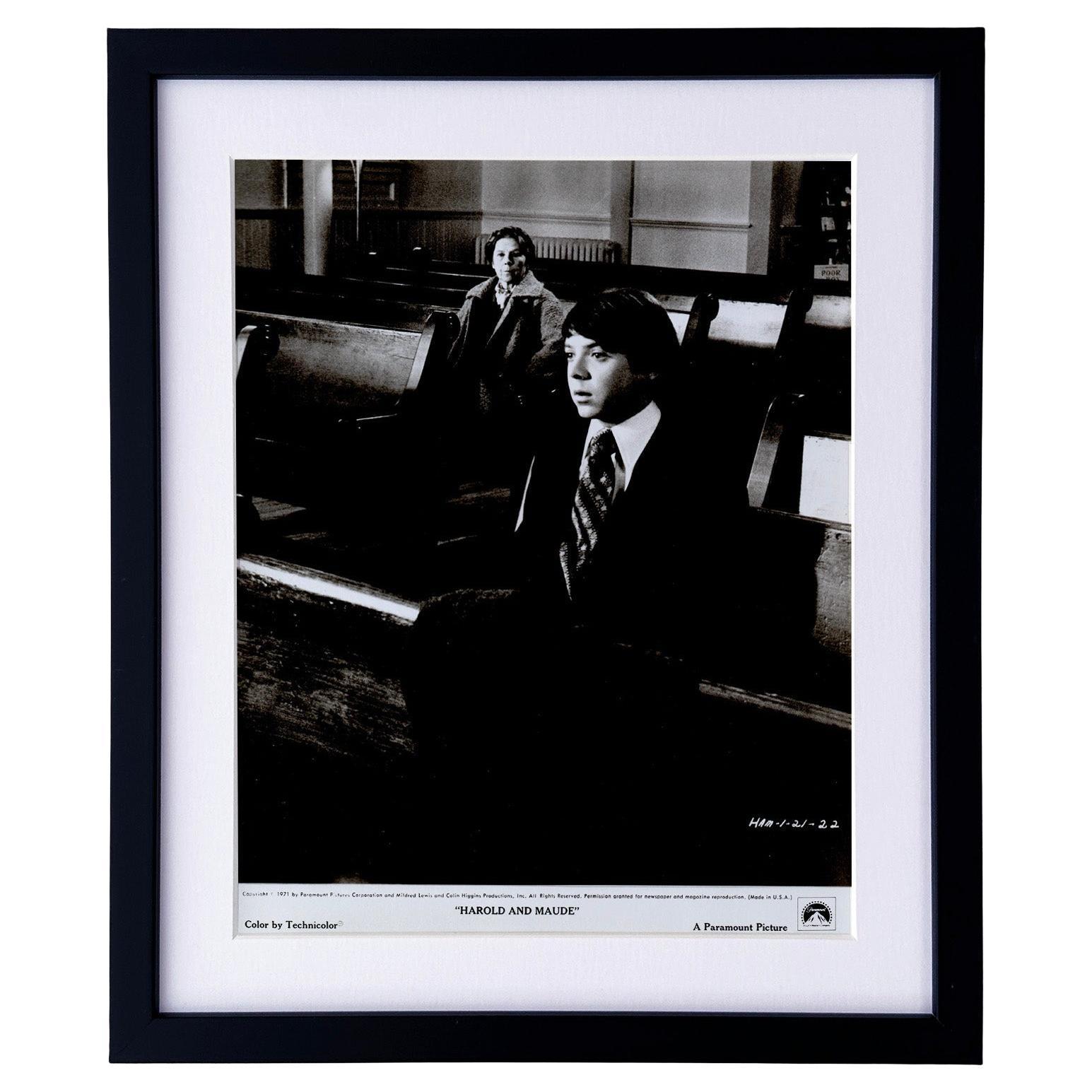 Harold und Maude (1971) Presse-Werbebild - gerahmt