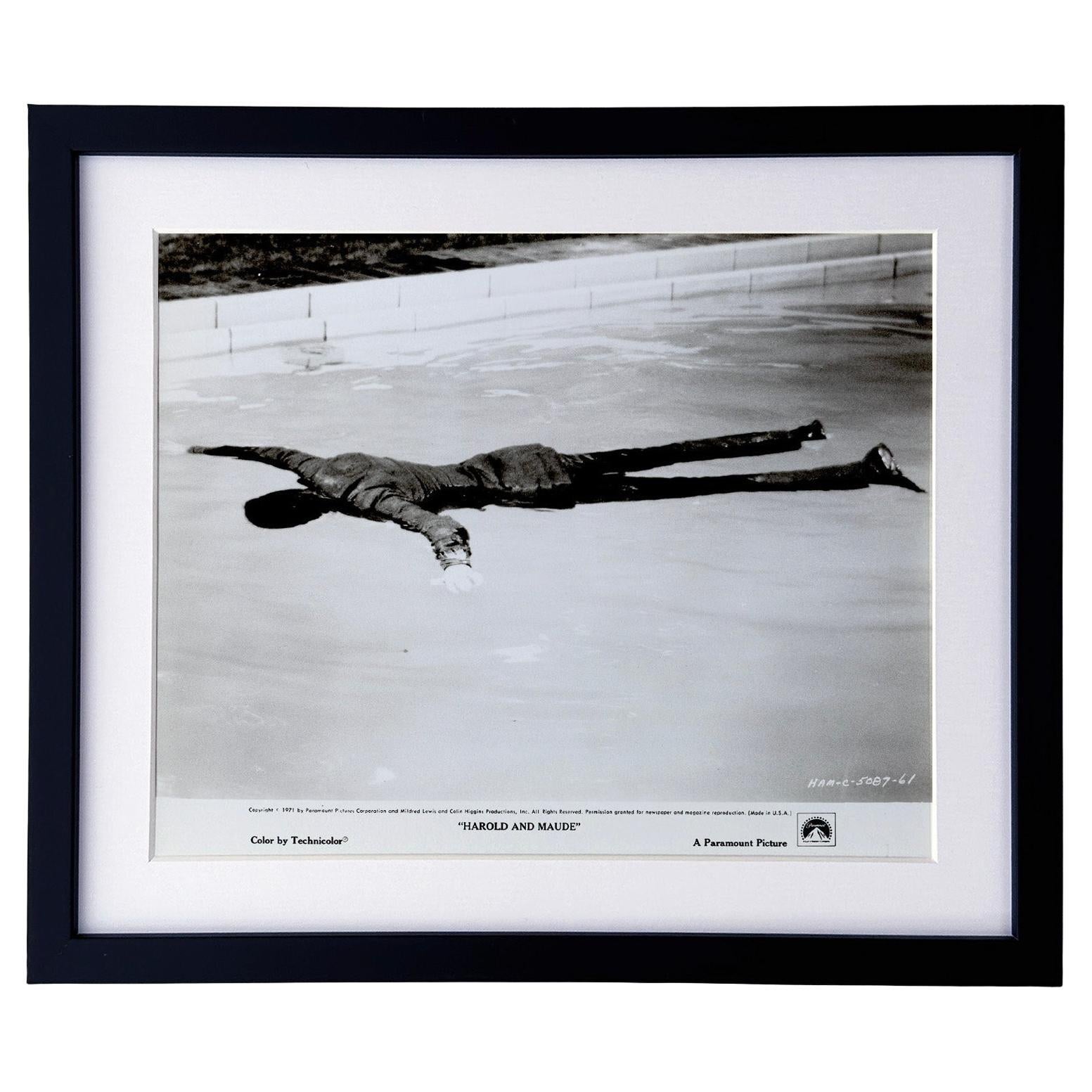 Harold und Maude (1971) Presse-Werbebild - gerahmt
