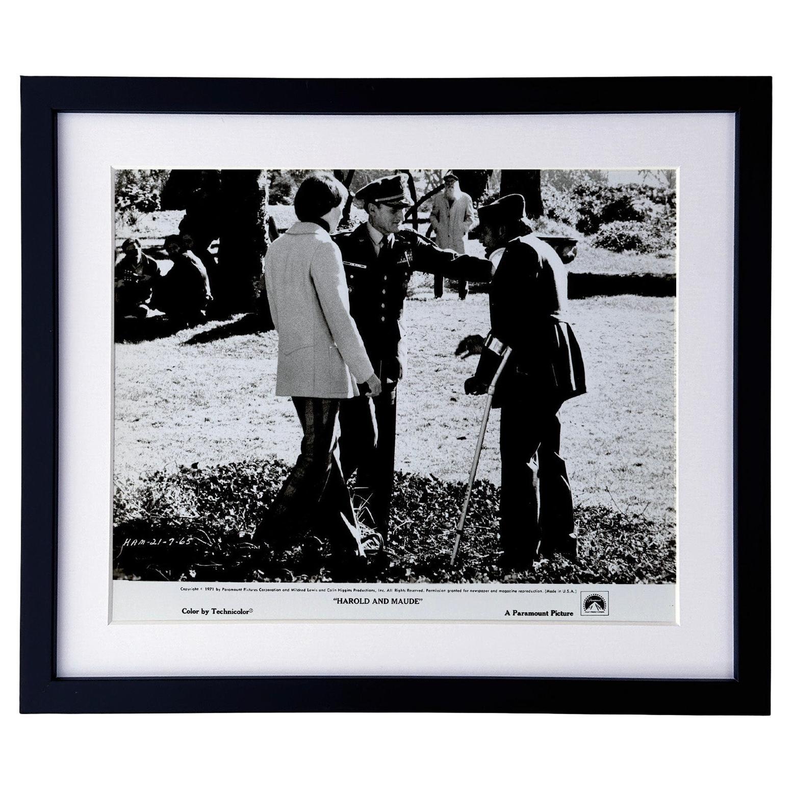 Harold und Maude (1971) Presse-Werbebild - gerahmt im Angebot