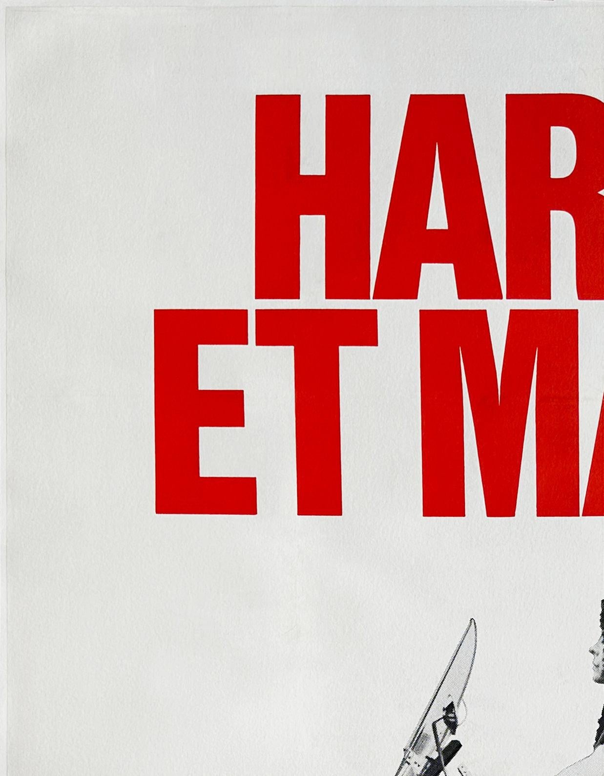 Français Harold et Maude 1972 Affiche du grand film français en vente