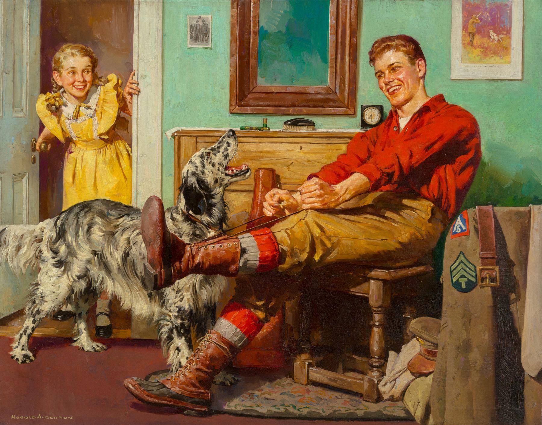 Harold Anderson Interior Painting - Homecoming