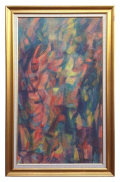 Mid Century Langostina Abstract Figurative by Harold Black New York 1960