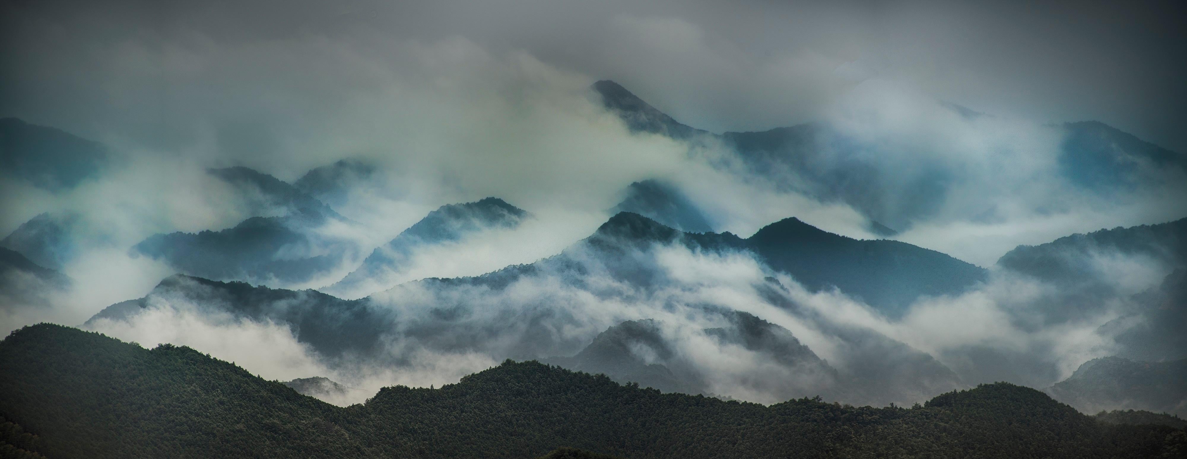 Panorama des Kumano Sanzen Riemchenaku Po