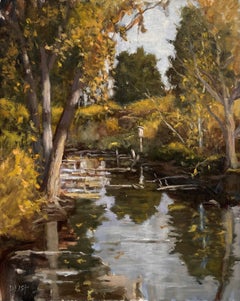 "Hudson Gardens" (2023) By Harold Deist, Original Impressionist Landscape