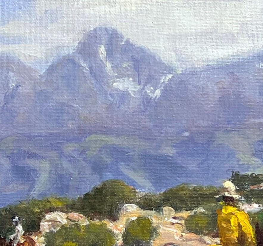 „Into The Wild“ (2022) von Harold Deist, Original-impressionistische Landschaft im Angebot 1