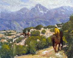 „Into The Wild“ (2022) von Harold Deist, Original-impressionistische Landschaft