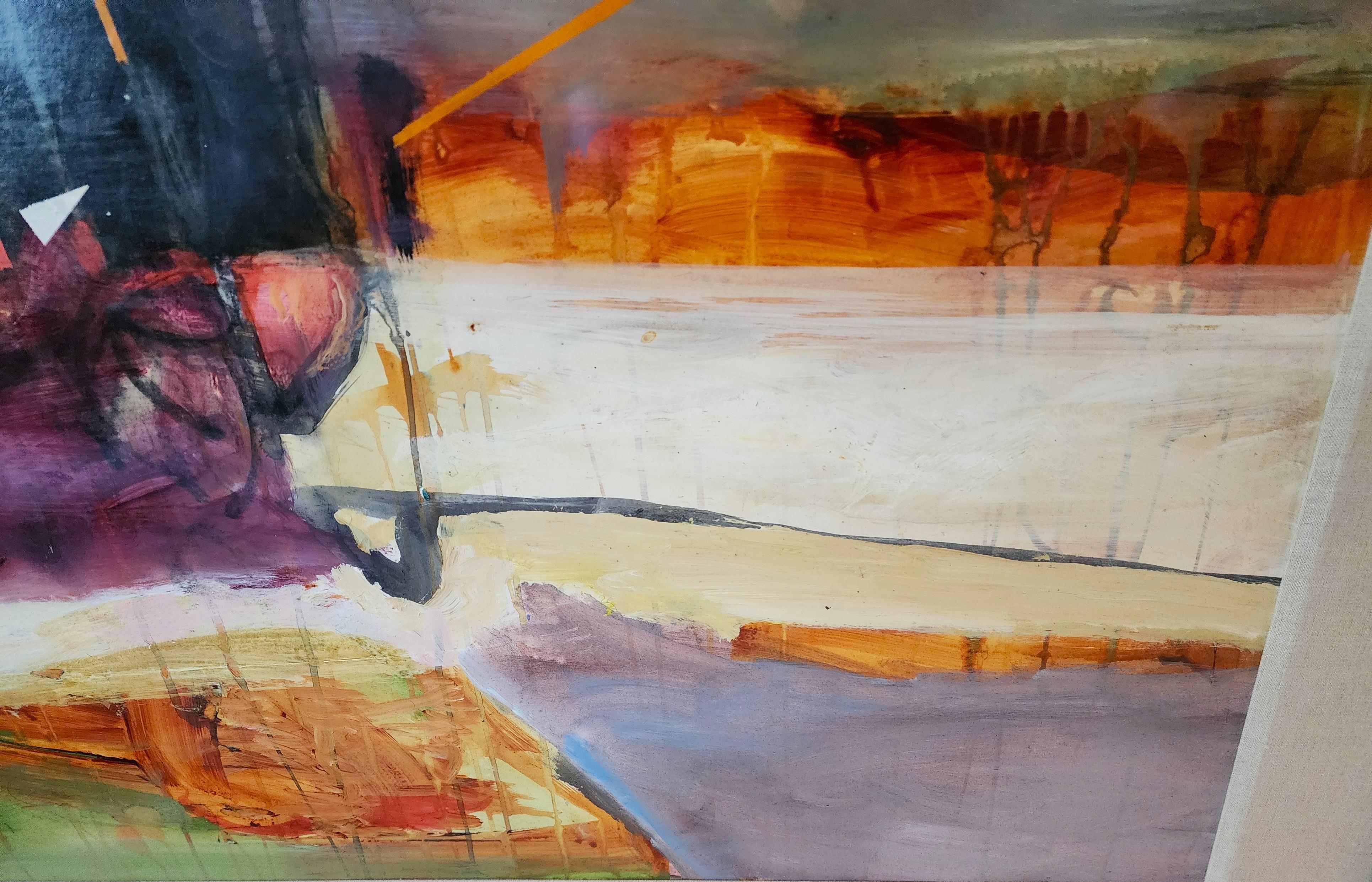 Harold E Larsen Originalgemälde 