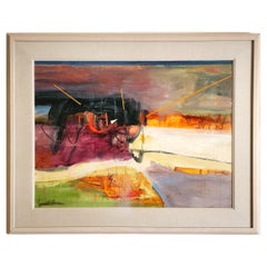 Harold E Larsen Original Painting " Space in Time "