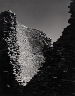 Harold E. White Fotografia in bianco e nero delle rovine di Kin Klizhin Chaco