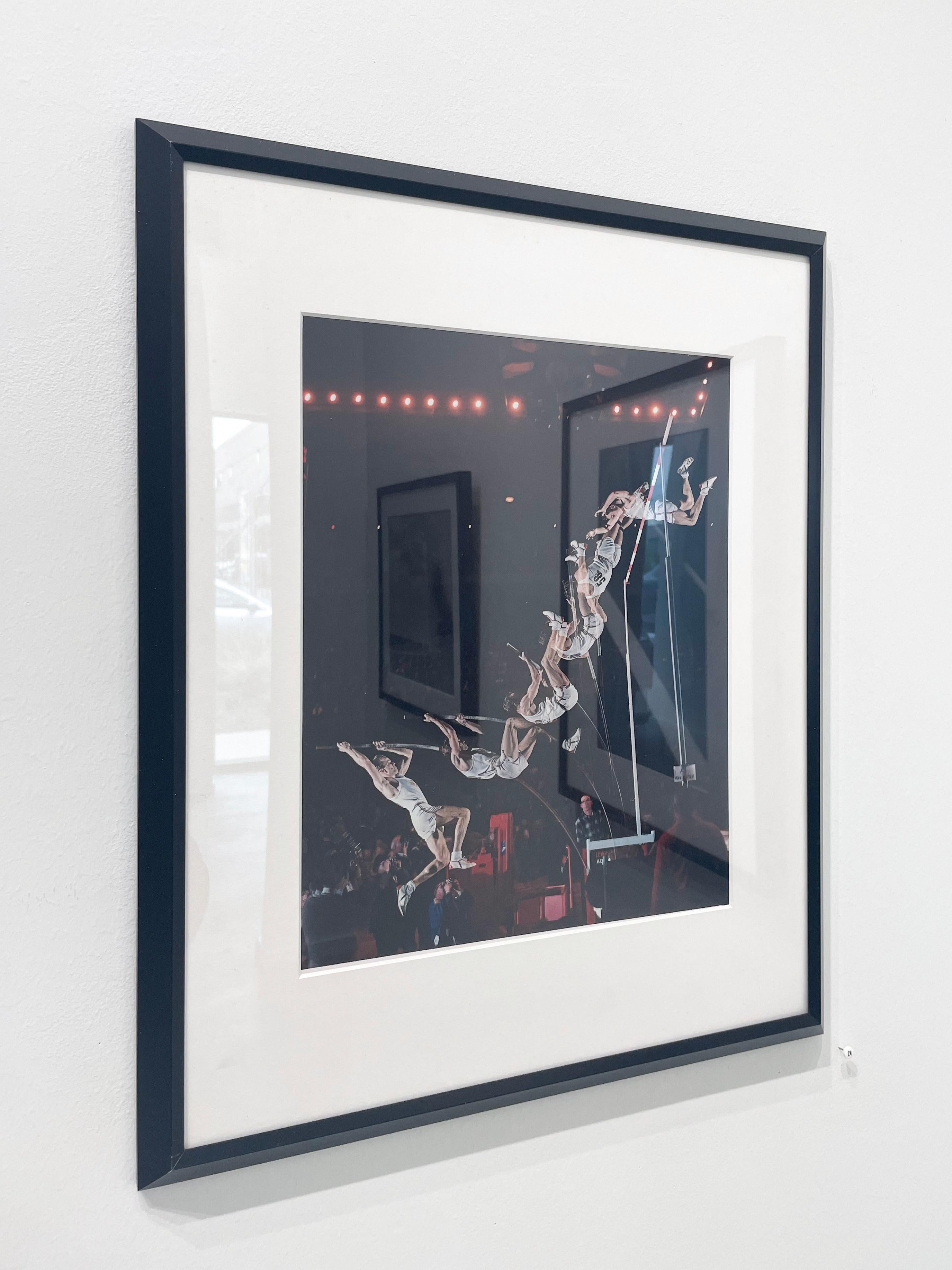 Pole Vault - Limited Edition Color Photograph, Sports, Athlete, Stadium For Sale 3