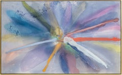 Forever Hope - Abstract Painting, Acrylic on Canvas, Framed, 1980s