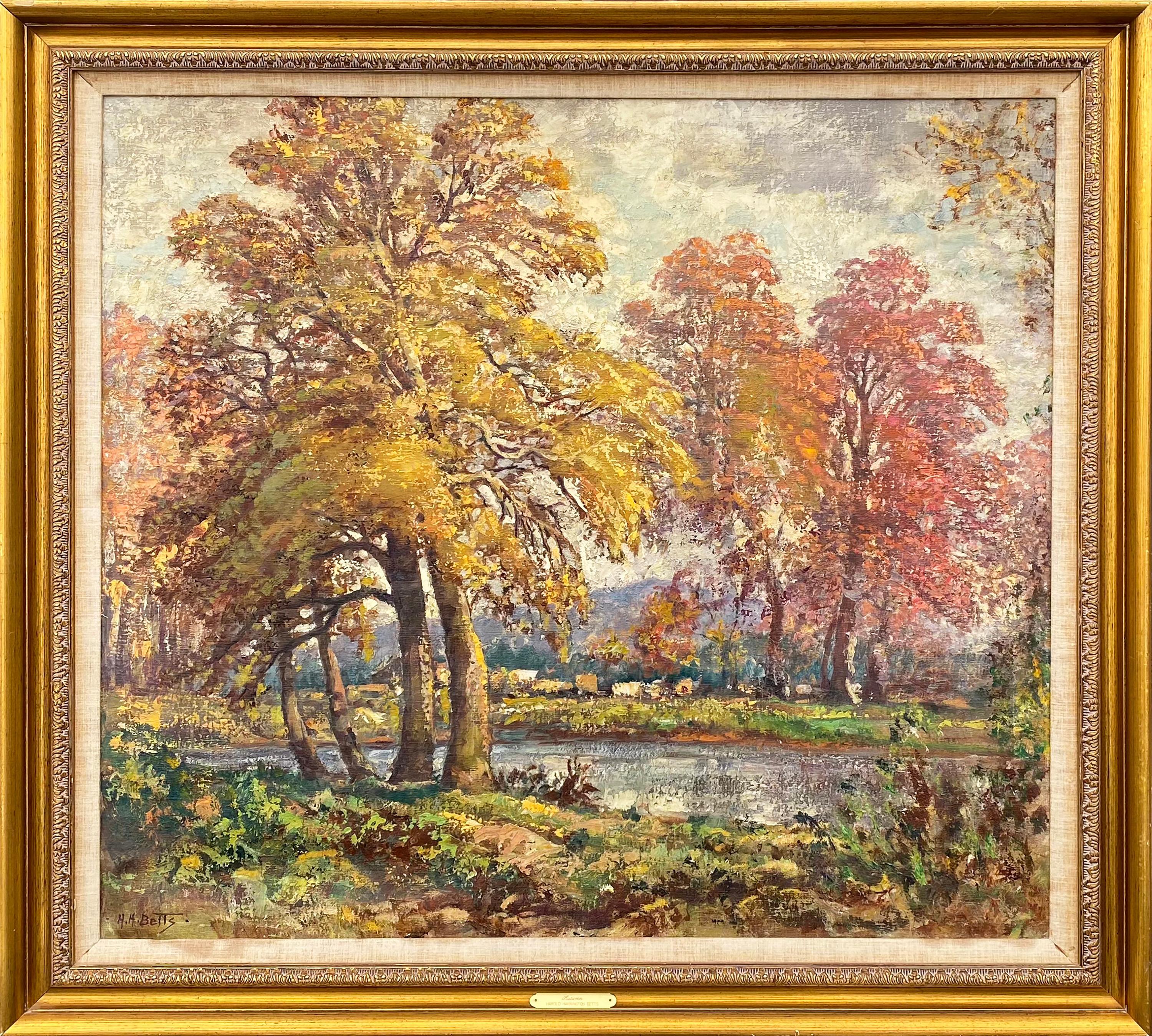 Autumn - Painting by Harold Harrington Betts