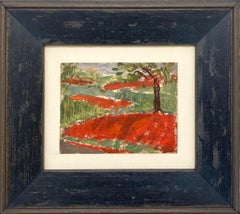 A Charming 1939 Landscape Painting Depicting Alabama by Harold Haydon