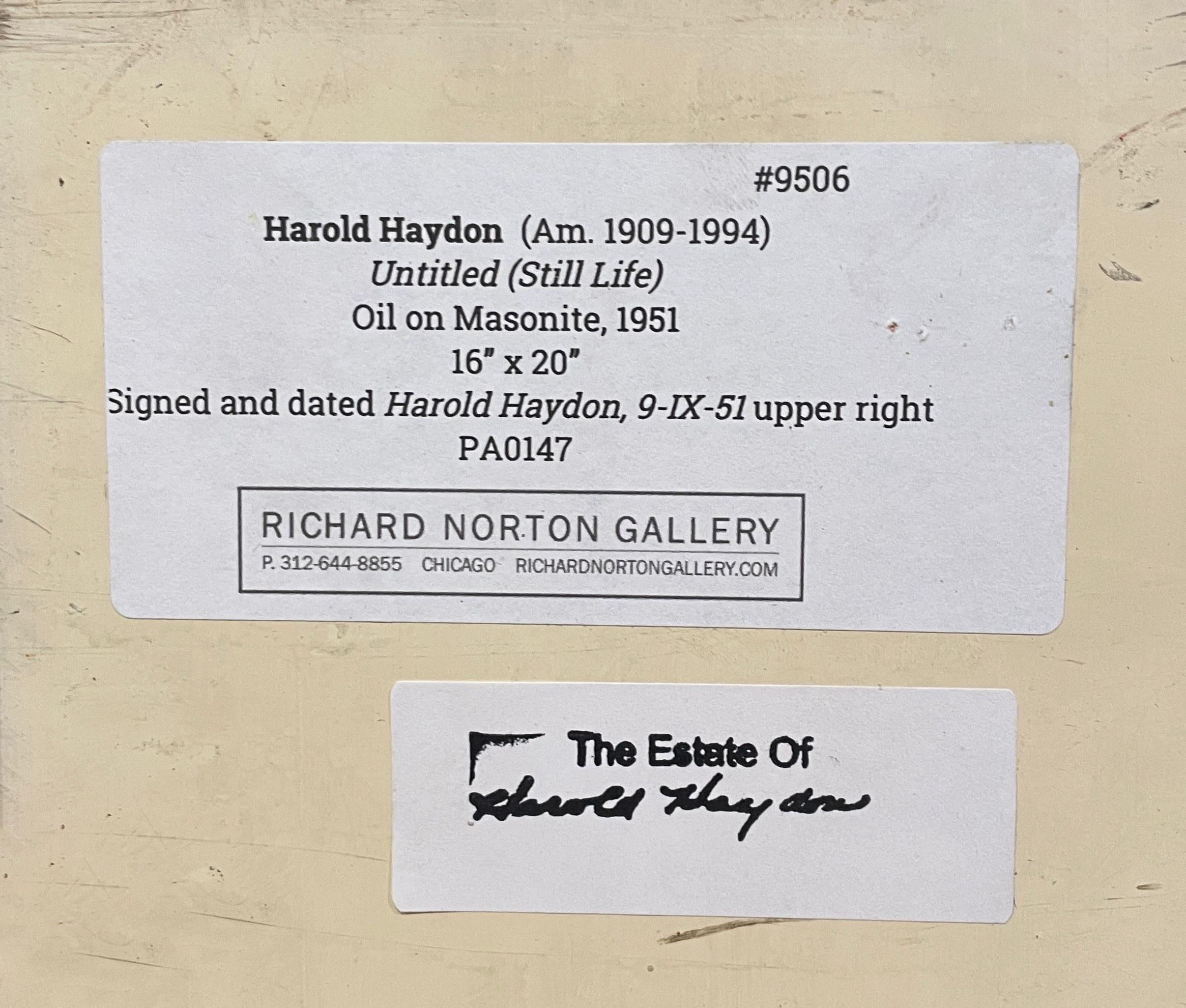 Nature morte colorée et expressionniste des années 1950, moderne du milieu du siècle dernier en vente 4
