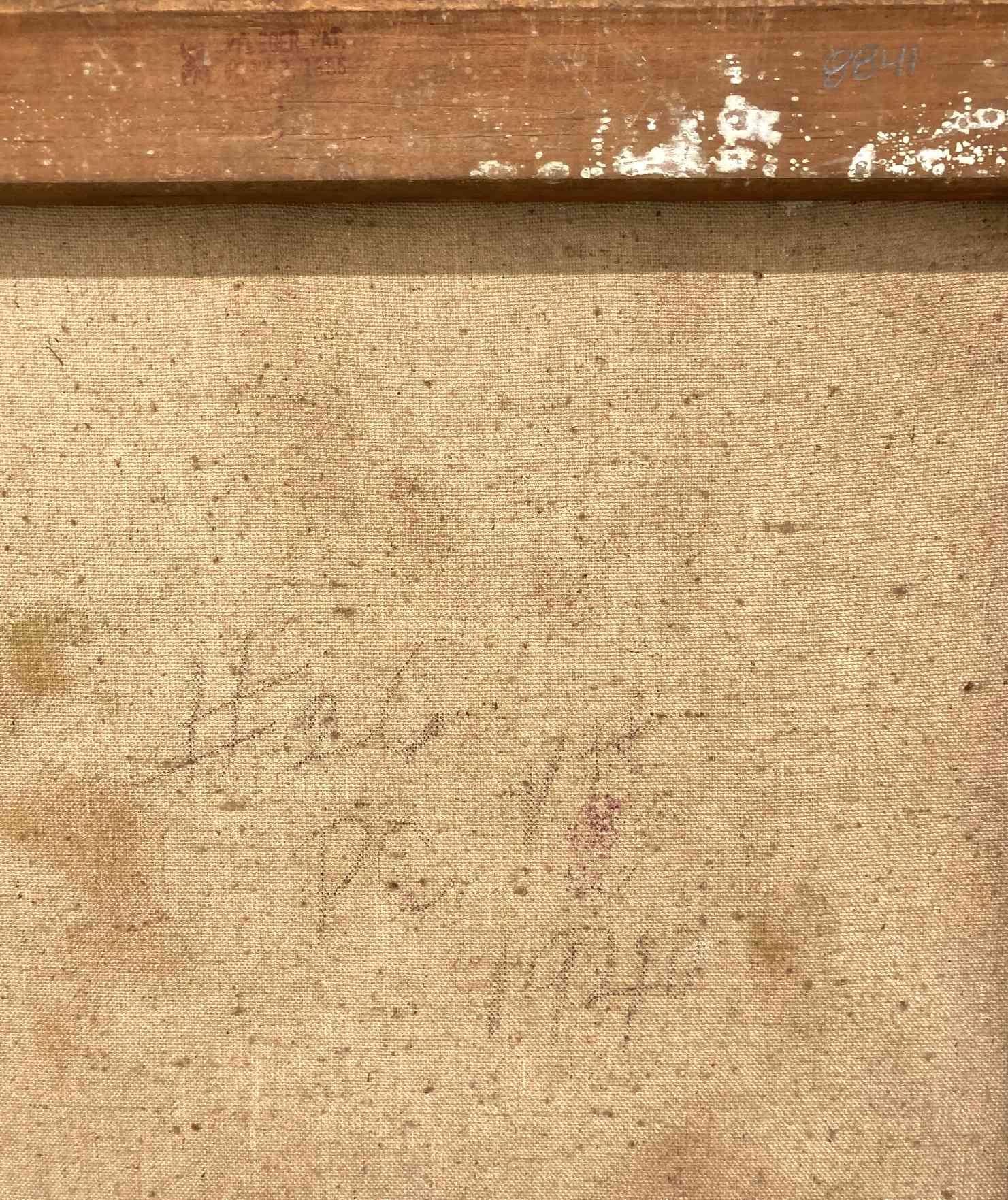 Un delizioso dipinto del 1940 raffigurante due donne che si rilassano dell'artista Harold Haydon in vendita 6