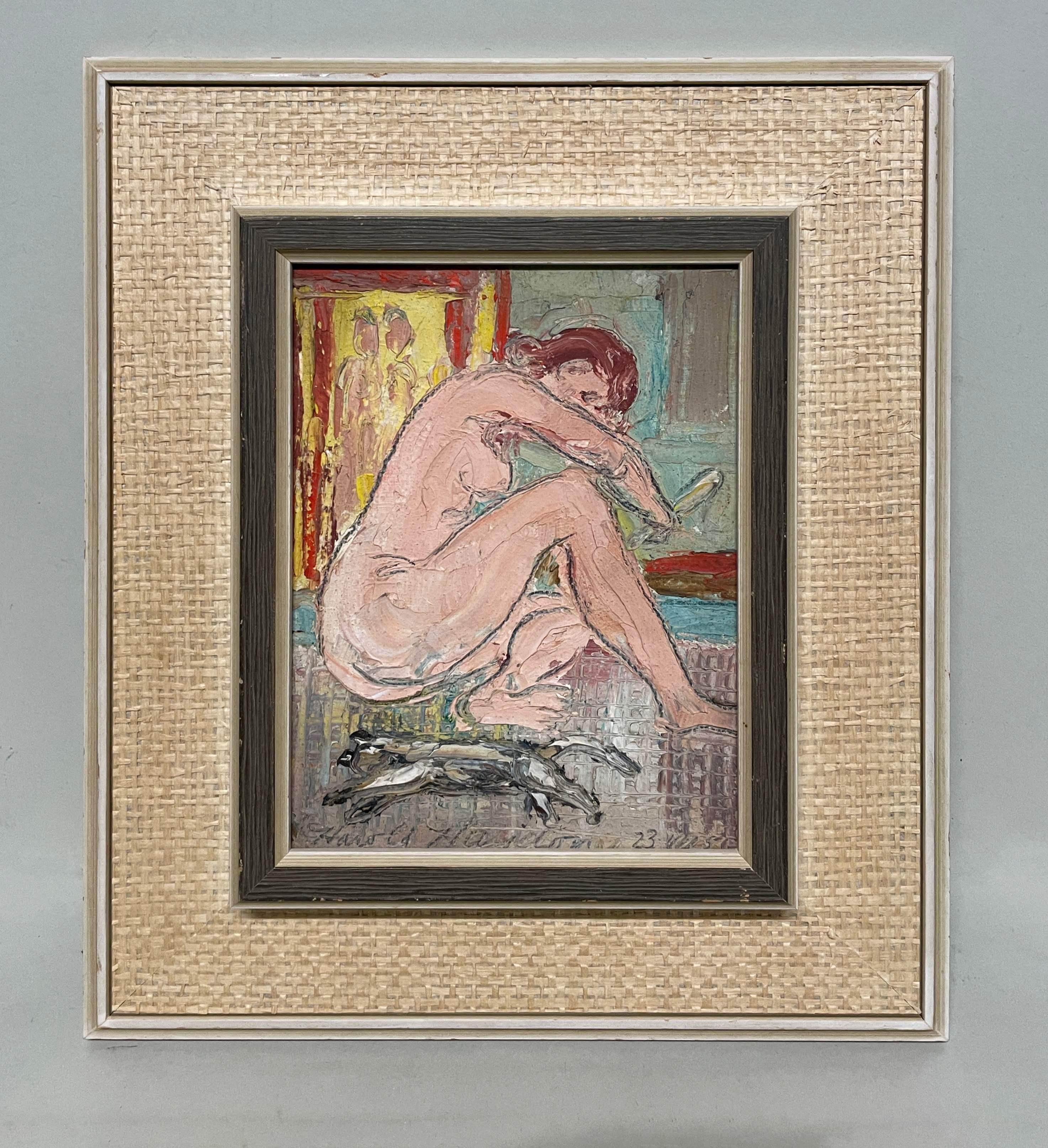 Surrealistisches Studio-Gemälde 