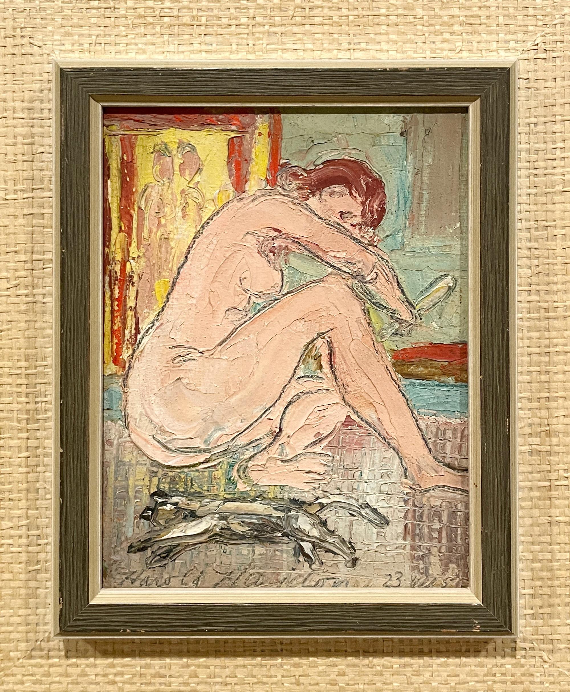 Surrealistisches Studio-Gemälde 