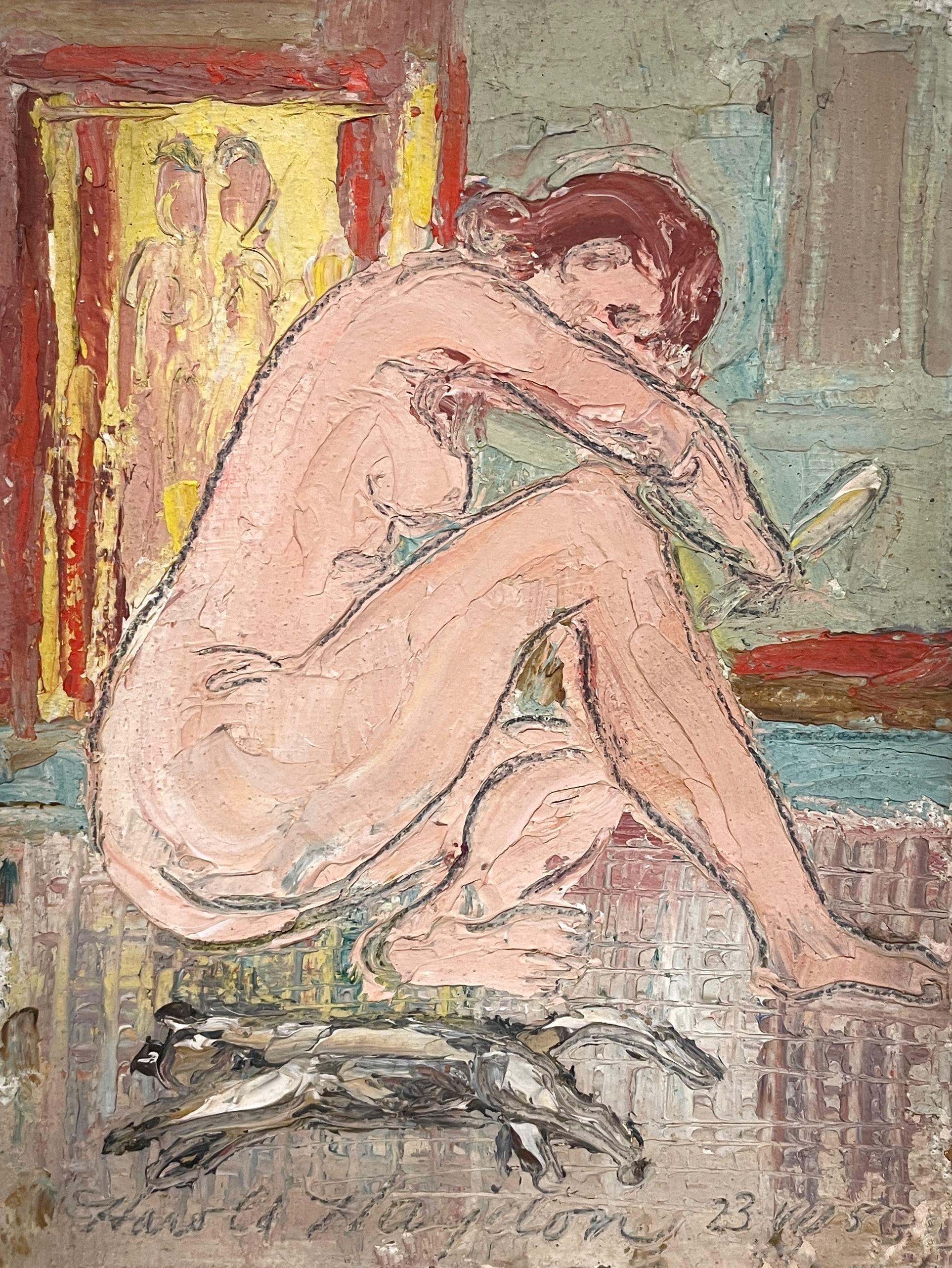 Surrealistisches Studio-Gemälde 