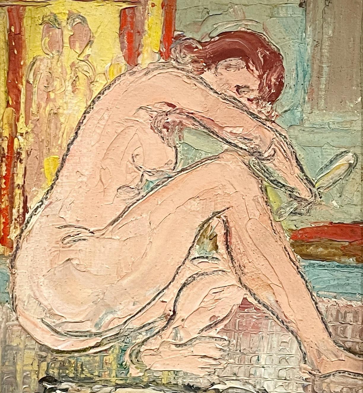 Surrealistisches Studio-Gemälde 