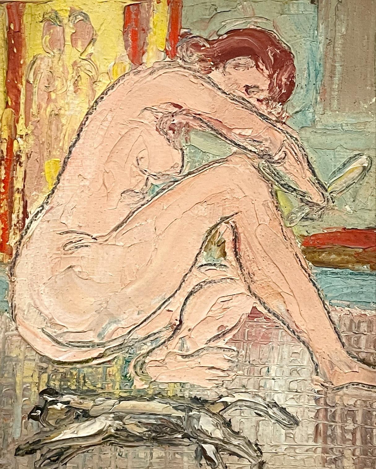 Surrealistisches Studio-Gemälde 