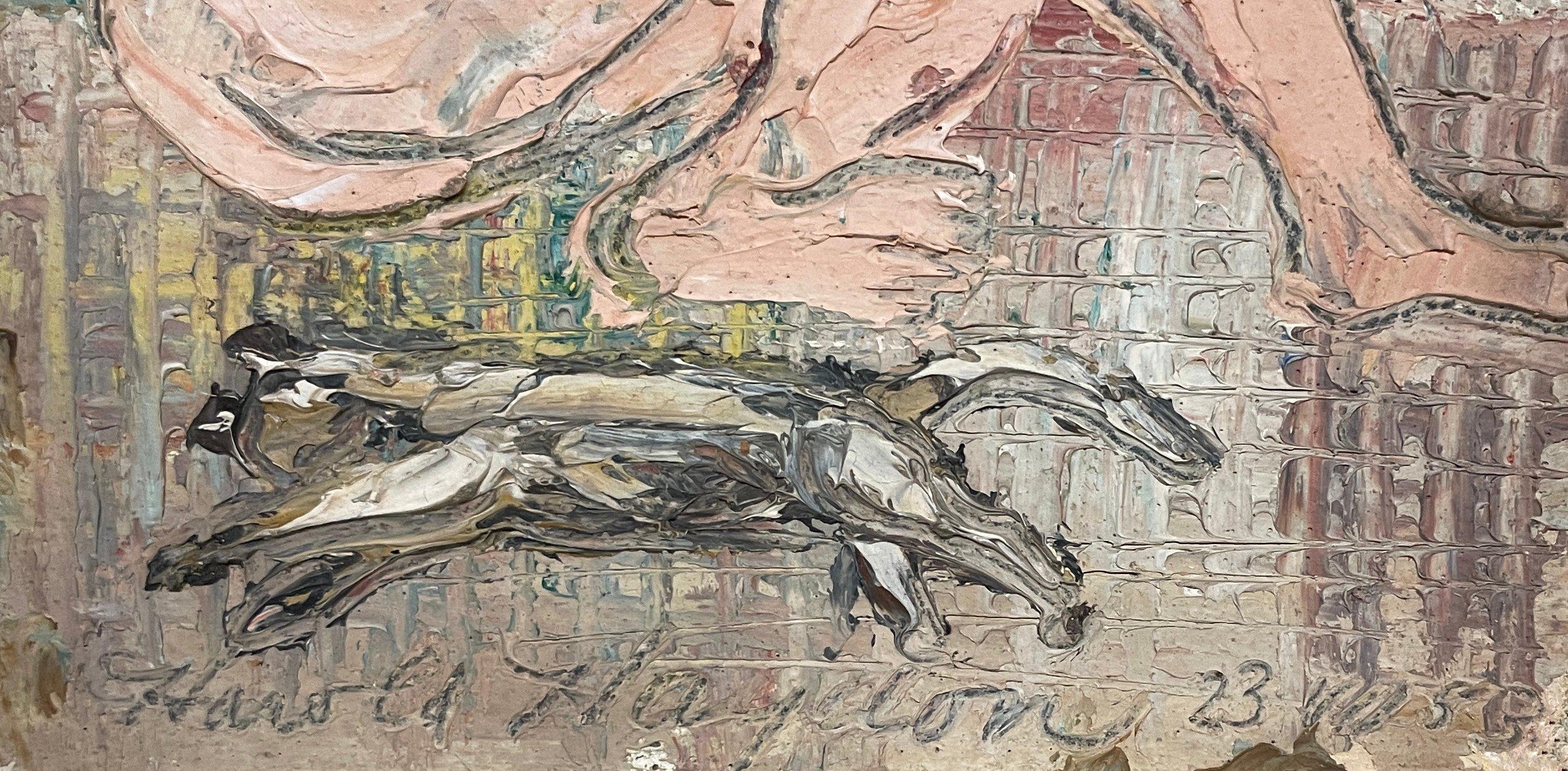 Surrealistisches Studio-Gemälde 