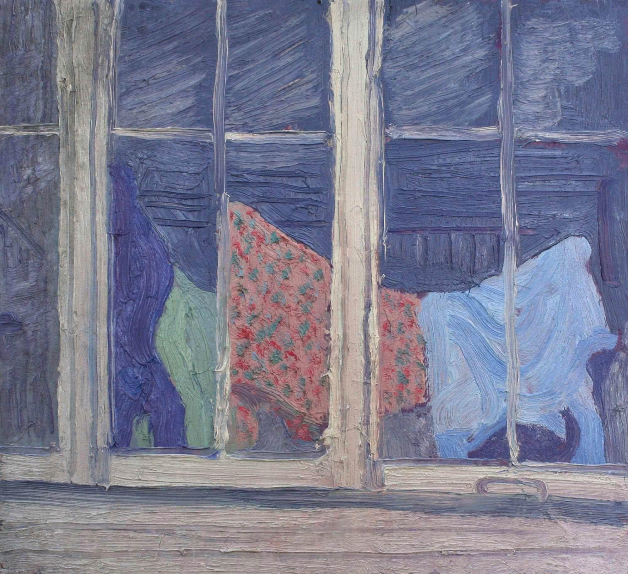 Harold Haydon Interior Painting - Untitled (Lake House Window)