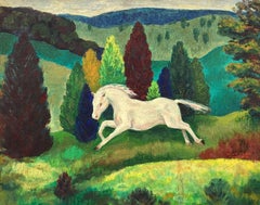 Ohne Titel (Das weiße Pferd)