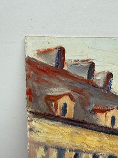 Harold Landaker  (1892-1966) "April Showers" Painting