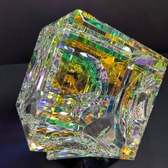 Dichroic Crystal Cube