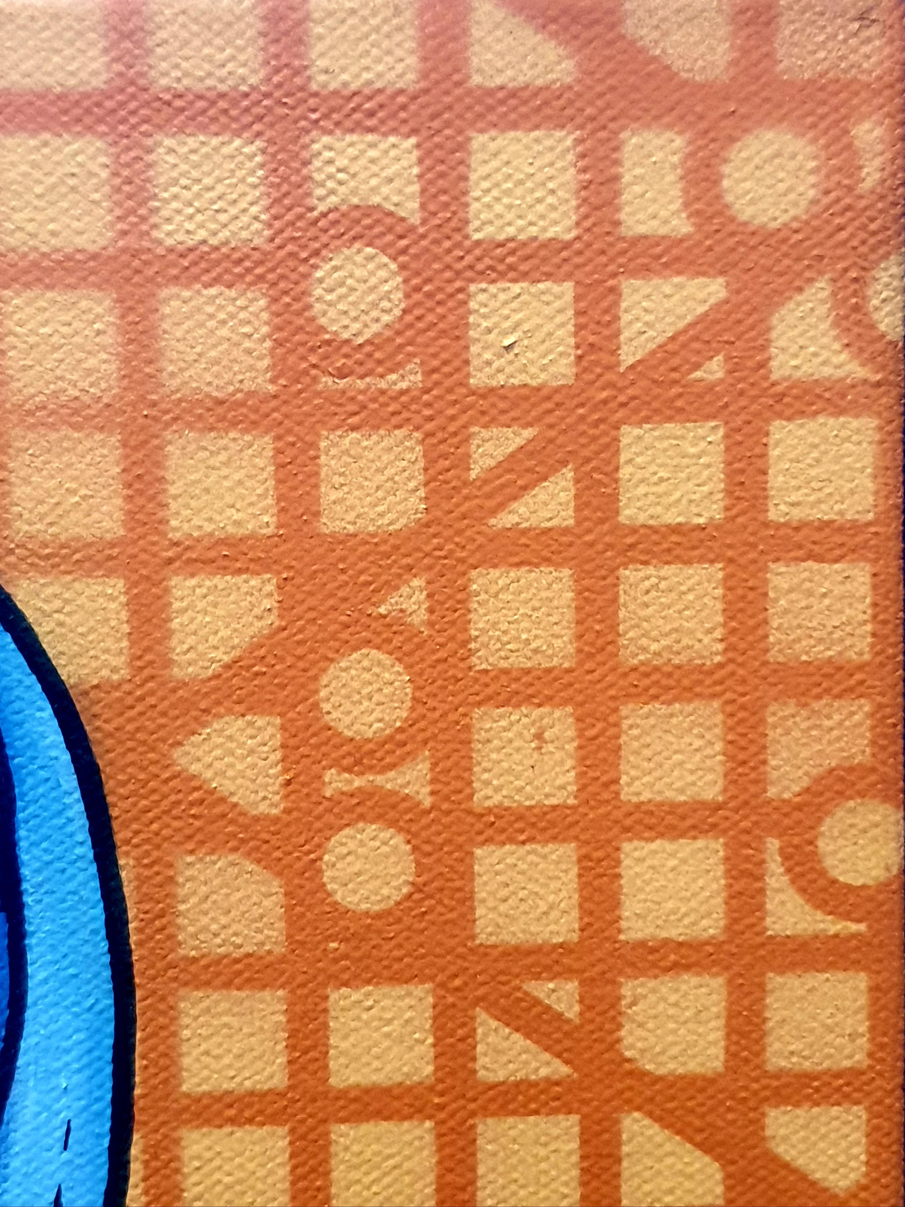 Trittico Pop Art Contemporary Acrilico su tela. 