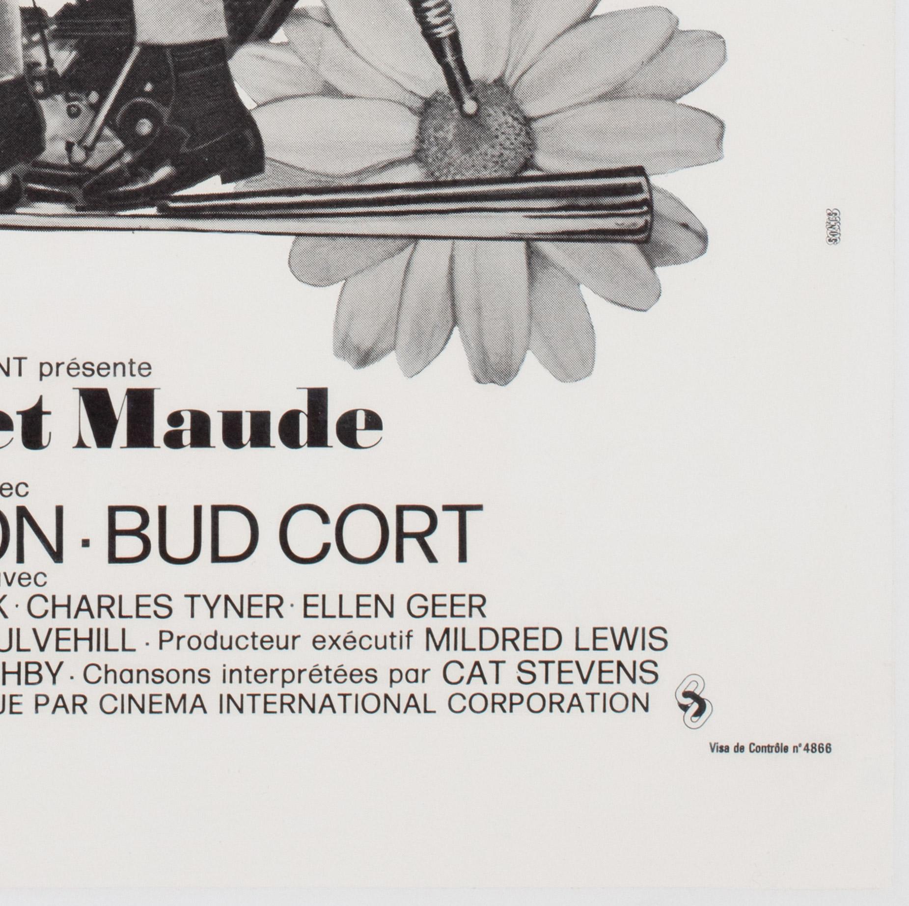 Harold & Maude 1972 French Petite Film Movie Poster 3