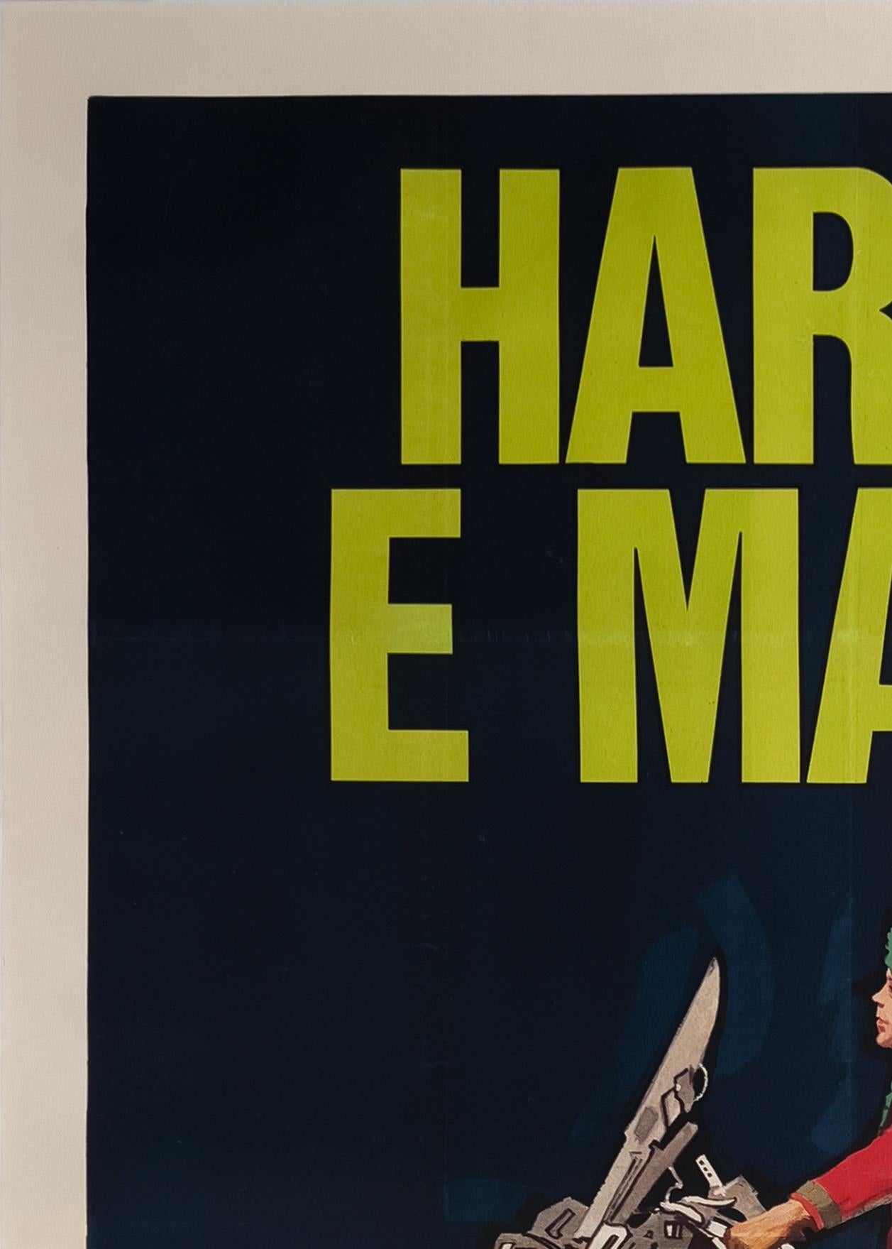 Paper Harold & Maude Original Italian Film Movie Poster, 1974 4 Foglio, Linen Backed