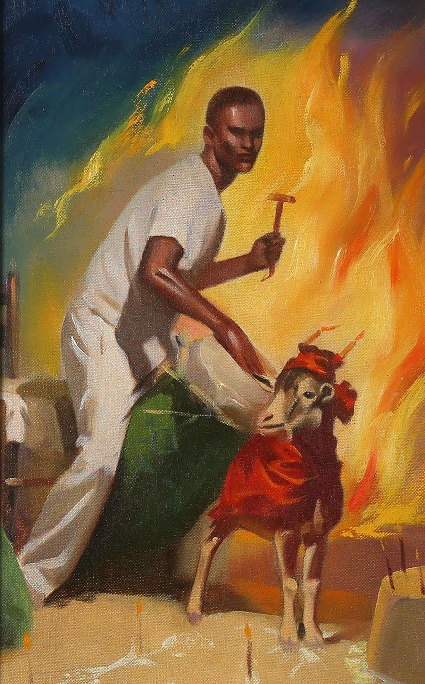Los dioses del vudú - Painting de Harold McCauley