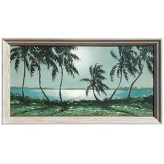 Harold Newton Florida Painter “Highwayman”, Beach Scene Painting