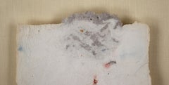 "Carta Series # 45, Paper Imbeds" Experimental Printmaking Wall Sculpture