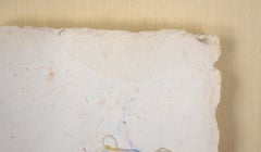 "Carta Series, Paper Imbeds" Experimental Printmaking Wall Sculpture