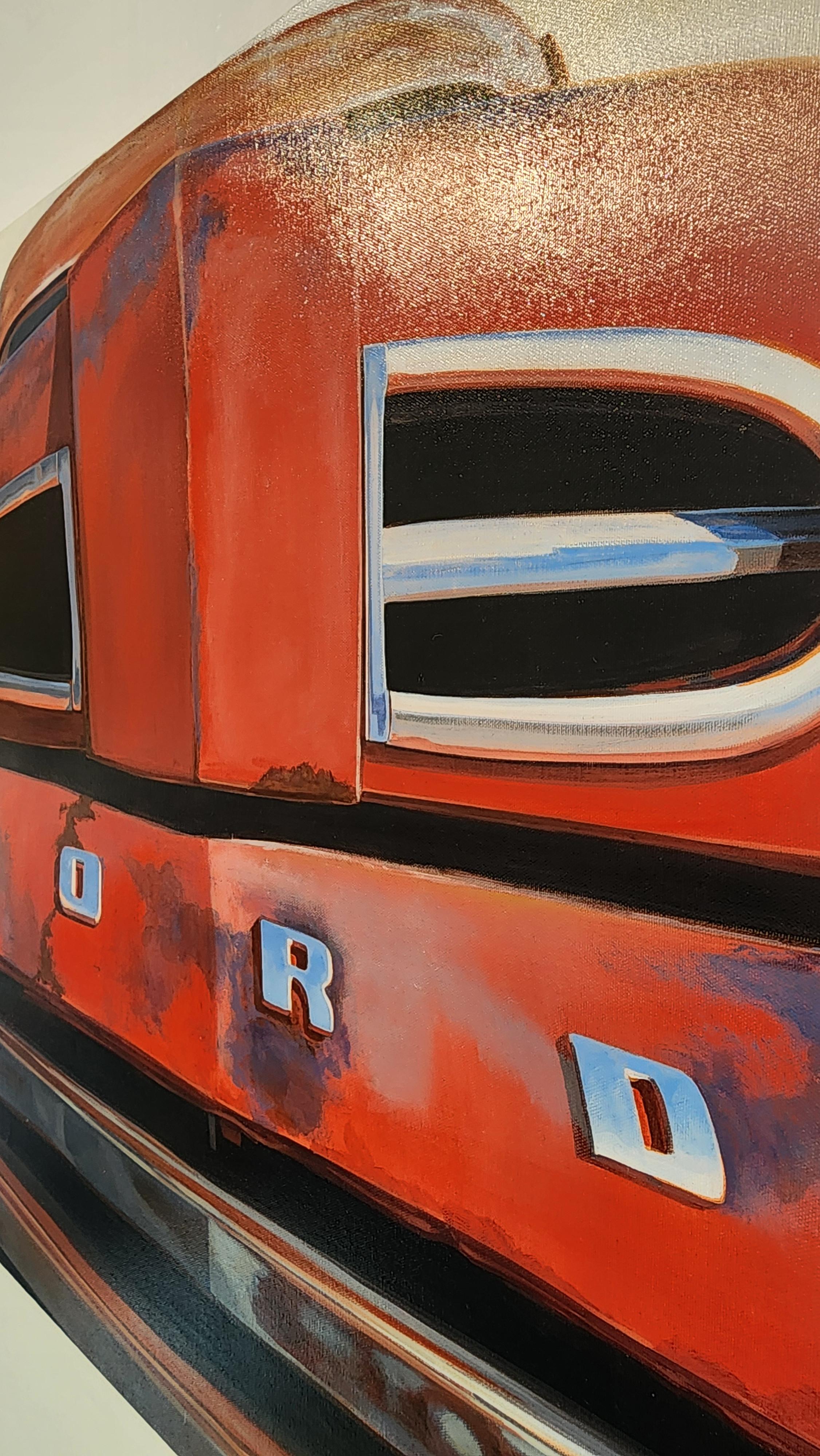 Red Marley (Americana, Still Life, Ford, Antique, Vintage, 30% OFF LIMITED TIME) 3