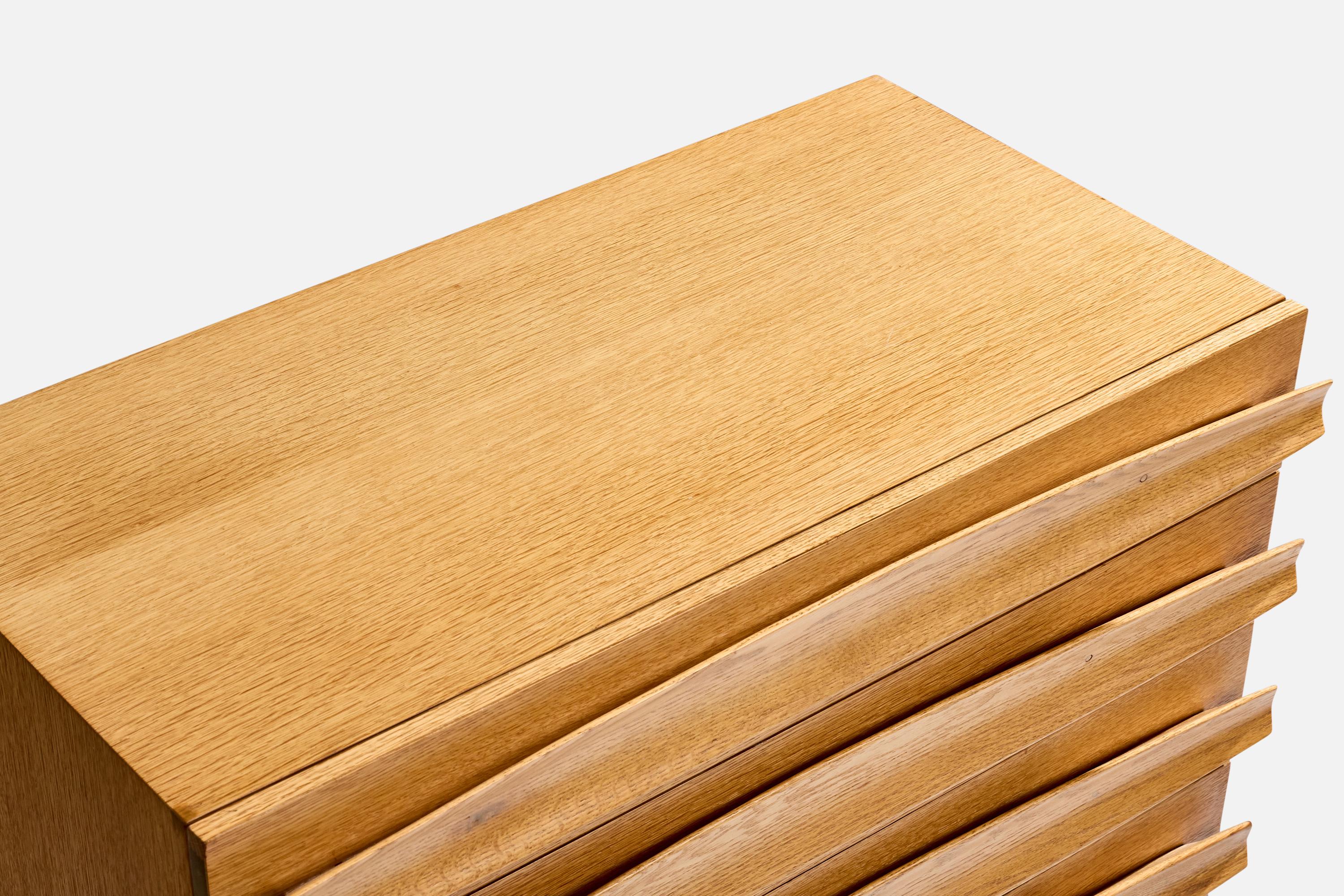 Harold Schwartz, Chest of Drawers, Oak, USA, 1950s For Sale 2