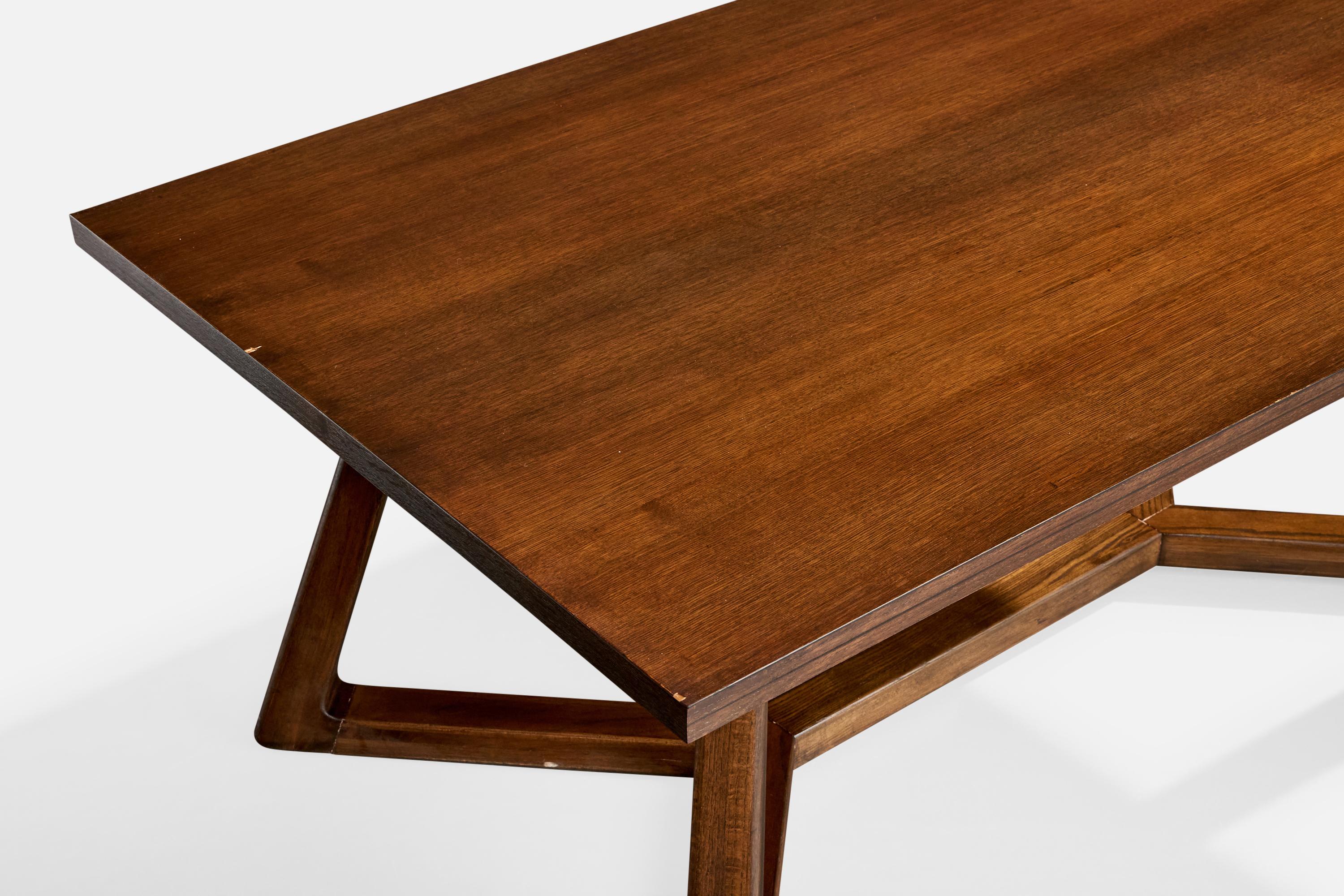 Harold Schwartz, Dining Table, Wood, USA, 1950s For Sale 1