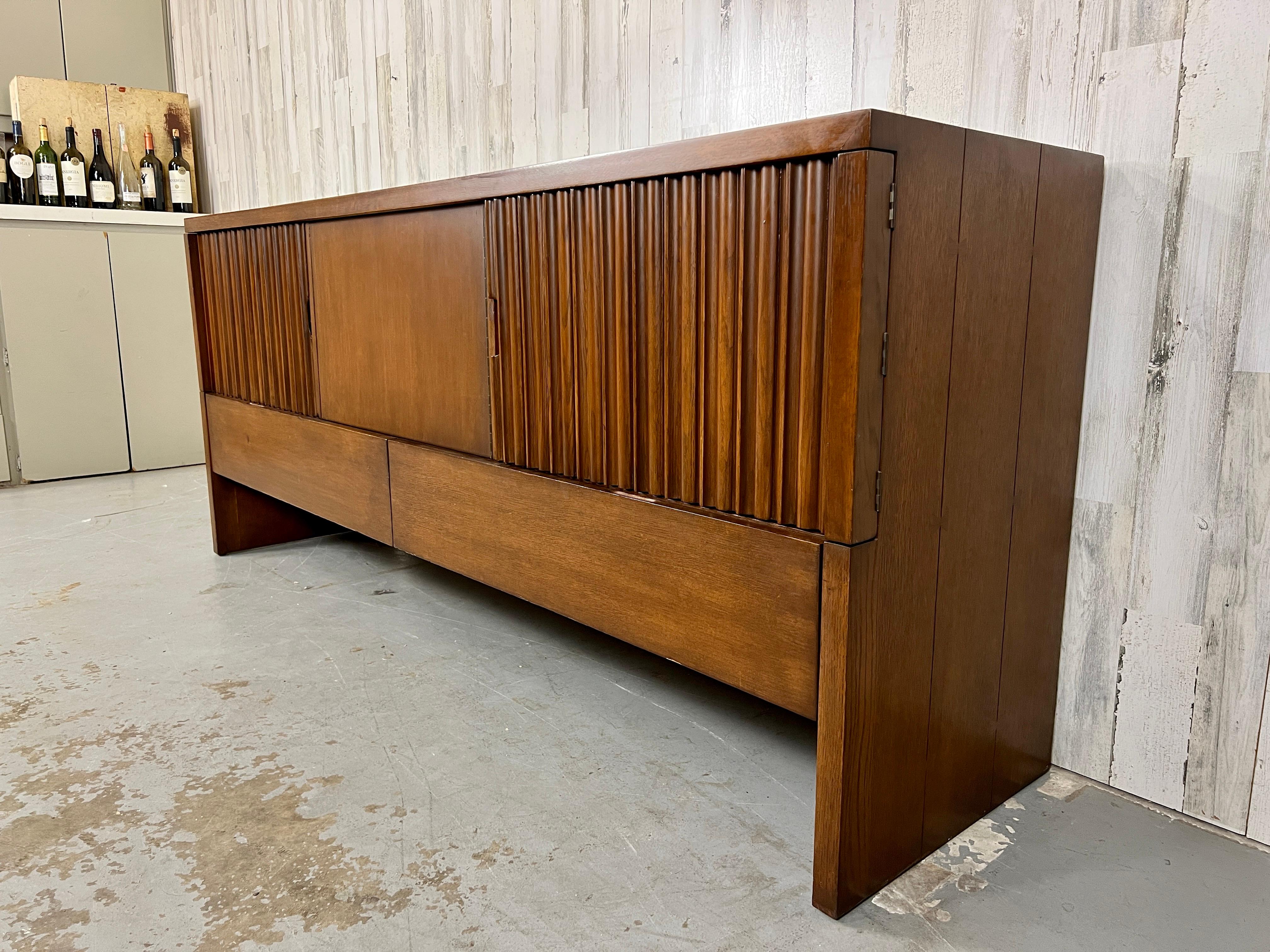 Wood Harold Schwartz for Romweber Credenza For Sale