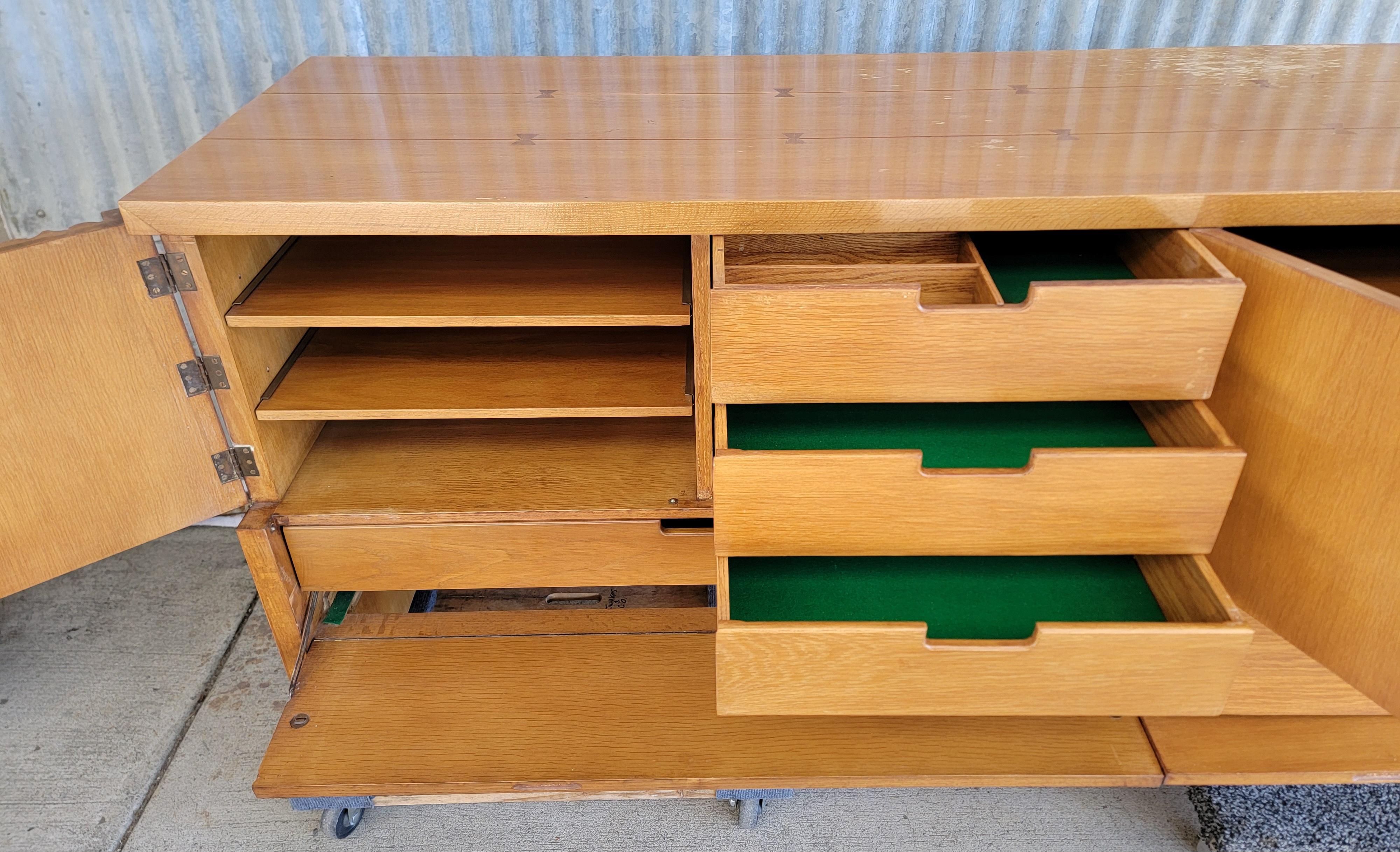 Hardwood Harold Schwartz for Romweber Credenza