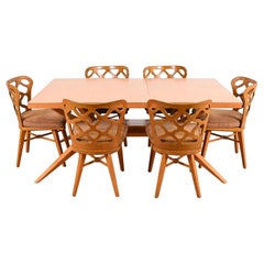 Harold Schwartz for Romweber Mid-Century Modern Dining Set