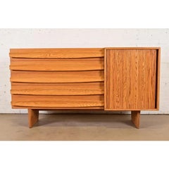 Harold Schwartz for Romweber Mid-Century Modern Oak Dresser or Credenza, 1950s
