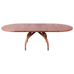 Harold Schwartz for Romweber Midcentury Spider Leg Dining Table, Newly Restored