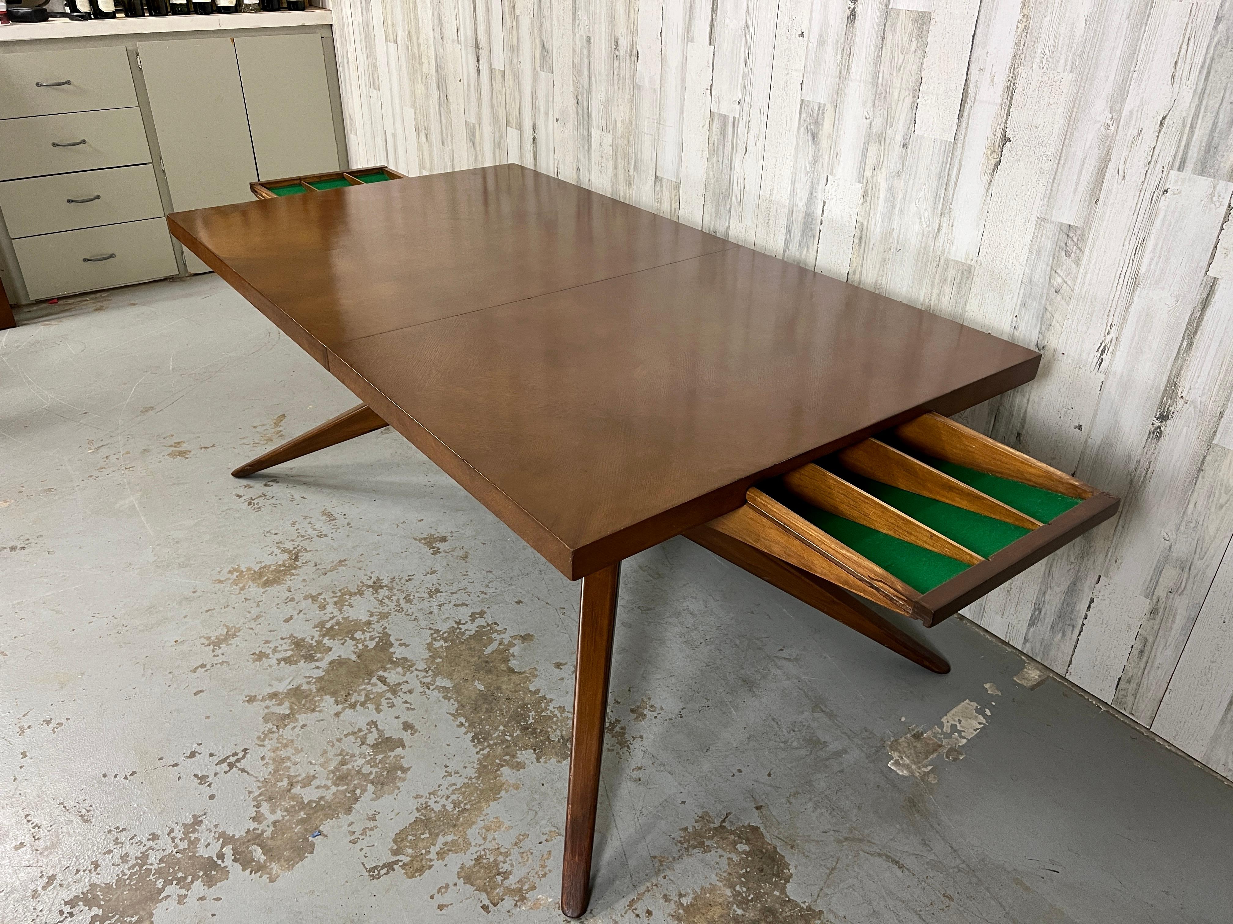 Harold Schwartz for Romweber Spider Leg Dining Table  5